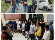 Resahkan Masyarakat, Polres Lampung Tengah Amankan Puluhan Pemuda Balapan Liar