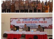 Puslitbang Polri Gelar Penelitian Peran Polri Dalam Pemulihan Ekonomi Nasional di Polres Lampung Tengah
