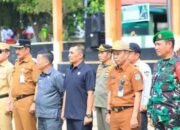 Ketua DPRD Lendra Wijaya Mengikuti Apel Pasukan Pengamanan VVIP Kunjungam Kerja Presiden RI Joko WIdodo