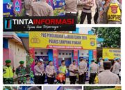 Ops Ketupat Krakatau 2024, Kapolres Lampung Tengah Dampingi Div Propam Polri Lakukan Pengecekan di Pos Pam dan Pos Yan