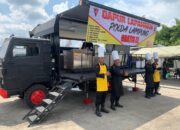 Polda Lampung Manjakan Pemudik di Pelabuhan Panjang saat Arus Balik Lebaran