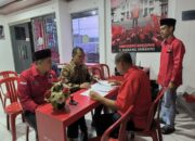 Nanang Ermanto Daftarkan Diri Sebagai Bakal Cakada di Kantor DPC PDI Perjuangan Lamsel