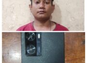 Seorang residivis kembali digulung oleh Tim Tekab 308 Presisi Polres Lampung Tengah, Polda Lampung karena melakukan aksi tindak pidana pencurian dengan kekerasan (curas)