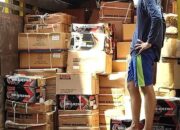 Waduh Gawat peredaran suku cadang Dan oli diduga palsu beredar di provinsi Lampung terbongkar