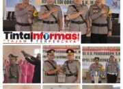 Kapolres Pimpin Langsung Upacara Sertijab Kabag Ops Polres Lampung Tengah