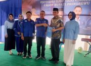 H. Adi Erlansyah Menerima Surat Tugas Konsulidasi Calon Bupati Pringsewu dari Partai Demokrat
