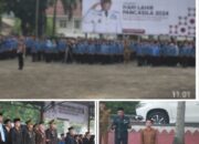 Wakil Ketua II DPRD Lamsel Bacakan Teks Pembukaan UUD 1945 pada peringatan hari lahir Pancasila 2024