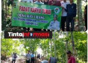 Pemdes Way Urang Kecamatan Padang Cermin Melaksanakan Kegiatan Padat Karya Tunai Desa