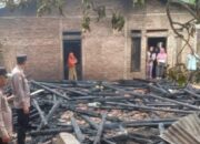Polsek Sumberejo Identifikasi Kebakaran Rumah Kebumen