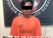 Polsek Bumi Ratu Nuban meringkus seorang pria usai melakukan perbuatan cabul terhadap bocah 14 tahun