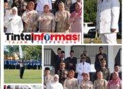 Kapolres Lampung Tengah Hadiri Upacara Peringatan Hari Jadi Ke 78 Kabupaten Lampung Tengah