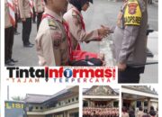 Kapolres Lepas Keberangkatan Kontingen Saka Bhayangkara Polres Lampung Tengah Dalam Lokabhara Polda Lampung Tahun 2024