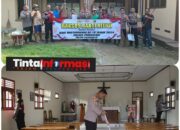 Sambut Hut Bhayangkara, Polsek Gadingrejo Gelar Aksi Bersih-Bersih di Gereja Yustinus Martir*
