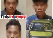 Komplotan Pencuri BBM Solar Milik Warga Diringkus Polsek Terbanggi Besar