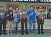 Danrem 043/Gatam berkunjung ke Markas komando distrik militer ( Makodim ) 0424/Tanggamus