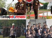 Kapolres Lampung Tengah Pimpin Upacara Peringatan Hari Bhayangkara Ke-78
