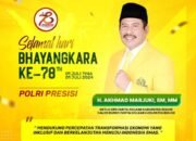 Ketua DPD Partai Golkar Kabupaten Bekasi Mengucapkan Selamat Hari Bhayangkara Ke-78