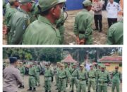 Jelang Pilkada Serentak 2024, Polsek Seputih Raman Berikan Binluh Kepada Linmas dan Aparatur Kampung