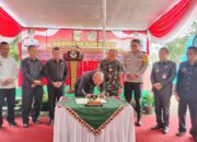 Pj. Bupati Tanggamus Hadiri Penutupan Karya Bakti TNI Kodim 0424