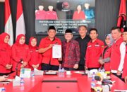 LAMPUNG SELATAN, Petahana Bupati Lampung Selatan Nanang Ermanto Kantongi Surat Tugas Dari PDI Perjuangan