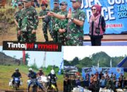 Lomba Ojek Gunung Race Sirkuit Beruang Hitam Yonif 9 Marinir Yang Digelar Dispotmaral TNI AL