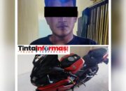 Seorang Buruh Tebang Tebu Nekat Menggasak Sepeda Motor Petani Tebu PT Gunung Madu Plantation (GMP) Lampung Tengah