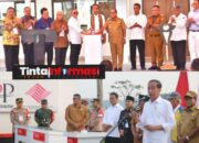 Jokowi Lanjutkan Kunjungan ke Lampung Barat dan Tanggamus dengan Pengawalan Ketat Polda Lampung