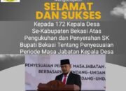 Kepala Dinas Pemberdayaan Masyarakat dan Desa (DPMD) Kabupaten Bekasi