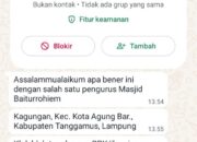 Pengumuman Penting untuk Masyarakat Kabupaten Tanggamus