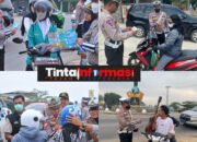 Sepekan Operasi Patuh Krakatau 2024, Polres Pringsewu Tindak 574 Pelanggar Lalu Lintas.