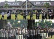 Pimpin Apel Pagi, Wakapolres Lampung Tengah Tekankan Netralitas Jelang Pilkada Serentak 2024