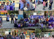 Polsana, Sat Lantas Polres Lampung Tengah Kunjungi TK Cinta Ilahi Gunung Sugih