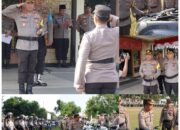 Jelang Pilkada, Kapolres Lampung Tengah Pimpin Apel Kesiapan Personel, Randis dan Peralatan Dalmas