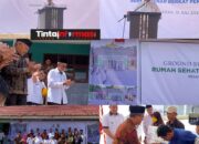 Bupati Pesawaran, Baznas RI dan Baznas Pesawaran Letakan Batu Pertama Pembangunan RSB