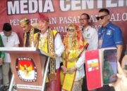 Paslon Bupati Moh.Saleh Asnawi dan Agus, Resmi Daftar ke KPU Tanggamus