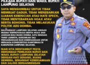 Kapolres Lamsel AKBP Yusriandi Yusrin ajak jaga kamtibmas yang harmonis.pasca Tahap pendaftaran paslon