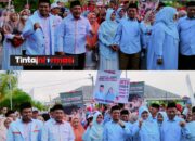 Riyanto Pamungkas Dan Umi Laila Resmi Mendaftar ke KPU Kabupaten Pringsewu