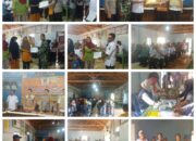 Bunga Kampung Mekar di Dusun di Kampung Gilih Karang Jati Lampung Tengah