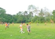 Desa Sukajaya Lempasing Meriahkan HUT Kabupaten Pesawaran Lewat Pertandingan Sepak Bola Anak-Anak