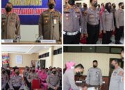 Personel Polresta Bandar Lampung Giat Pembinaan Etika Dan Pembinaan  Pemulihan Profesi Oleh Bidpropam Polda Lampung