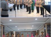 Kapolda Lampung Pimpin Serah Terima Jabatan Kapolres Pringsewu Dan Kayanma Polda Lampung