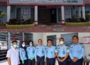 Tim Kanwil Kemenkumham Lampung Melakukan Tes Urine Secara Mendadak Terhadap Warga Binaan dan Petugas Lapas Kalianda