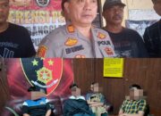 Polsek Terbanggi Besar, Gulung Empat Pelaku Koperasi yang Meresahkan warga