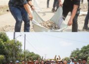 Team Kreator Ajak Masyarakat Timbun Jalan Rusak Di Kecamatan Anak Tuha