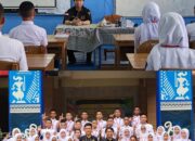 DPC Granat Bandar Lampung beri materi bahaya Narkotika di Orsat Paskibra SMA 2 Perintis