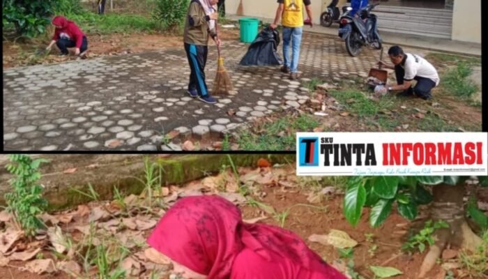 Jumat Bersih Kecamatan Blambangan Pagar Peringati Hari Peduli Sampah