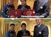 Maya Rumantir Terima SHIELD of First Excellence dari Konsorsium Firsts Union dan PPWI