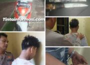 Polsek Kota Agung Dibantu Warga Tangkap Pencuri Motor di Masjid Teba