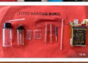 Satresnarkoba Polres Polres Tanggamus Tangkap Dua Pria di Baros Kota Agung