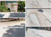 Rigid Beton Way som campang Tiga Tanggamus jadi ajang korupsi diduga kuat  kongkalikong dengan pihak dinas